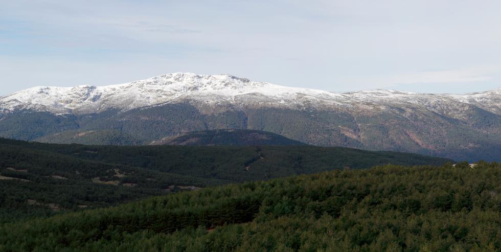 Vista desde el puerto de la Morcuera